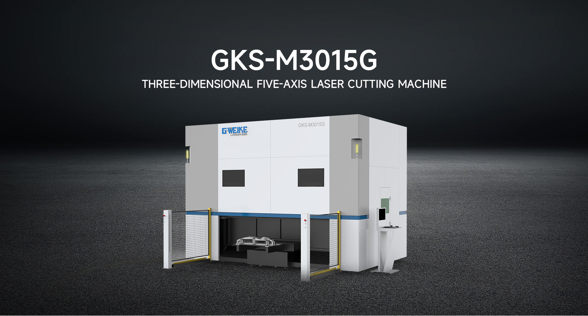GKS-M3015G THREE-DIMENSIONAL FIVE-AXIS laser cutting machine