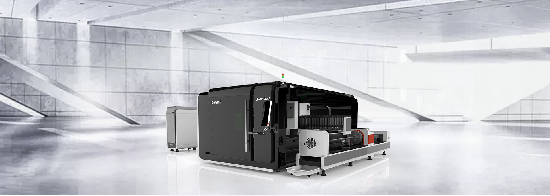 LF3015GAR WHOLE COVER FIBER LASER CUTTING MACHINE