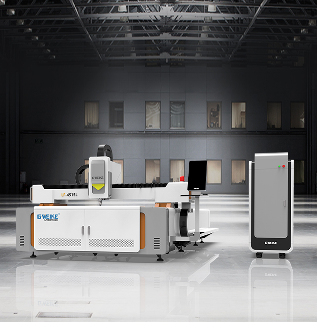 LF4515L PALTE FIBER LASER CUTTING MACHINE