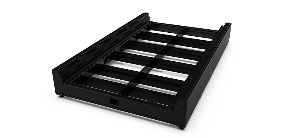 The Segmented Rectangular Tube Welded Bed