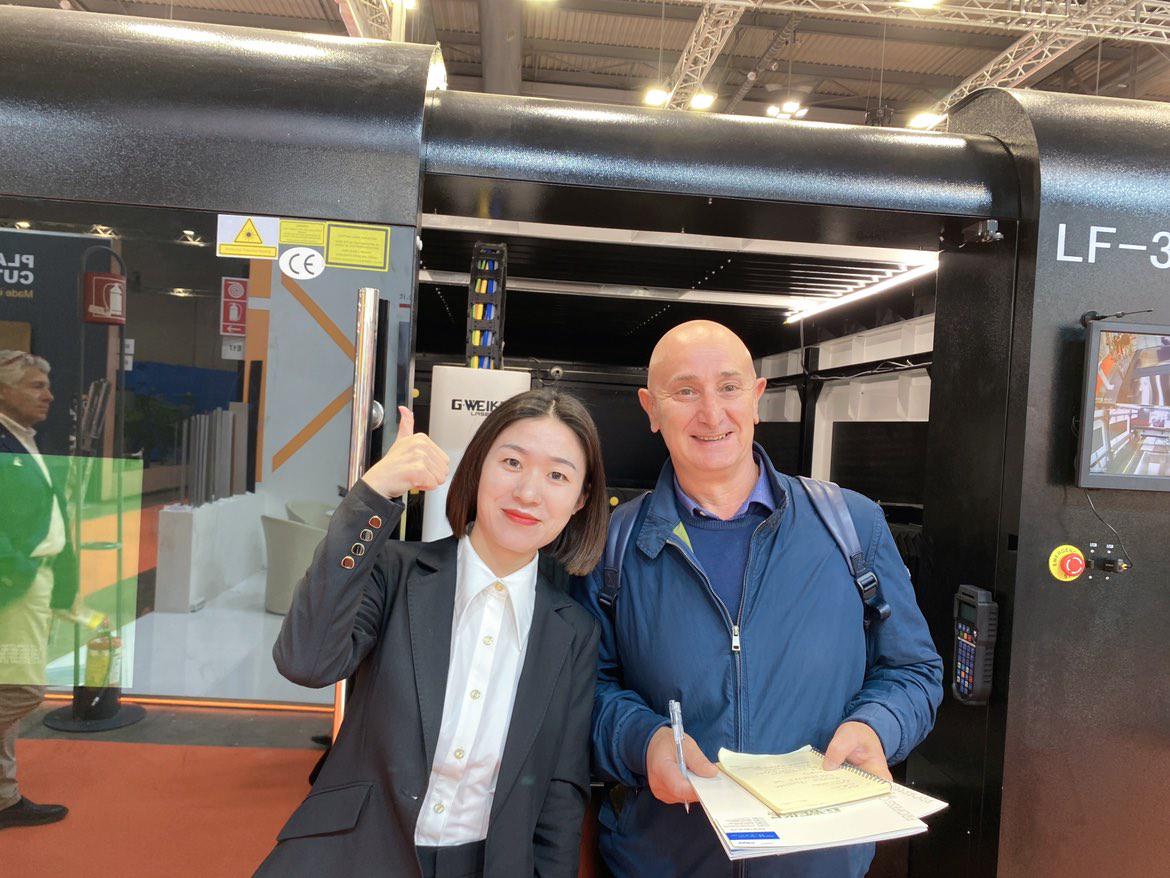 G.Weike Laser Participates in Laser & LAMIERA 2023 Exhibition Perfect Ending