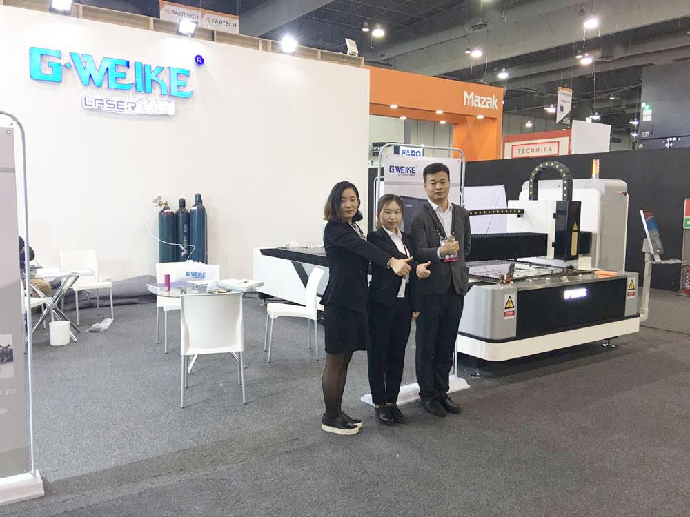 G.weike has just finished its show on Fabtech2018 Mexico