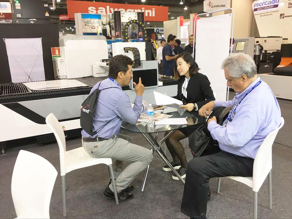 G.weike has just finished its show on Fabtech2018 Mexico